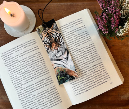 Bogmærke med tiger